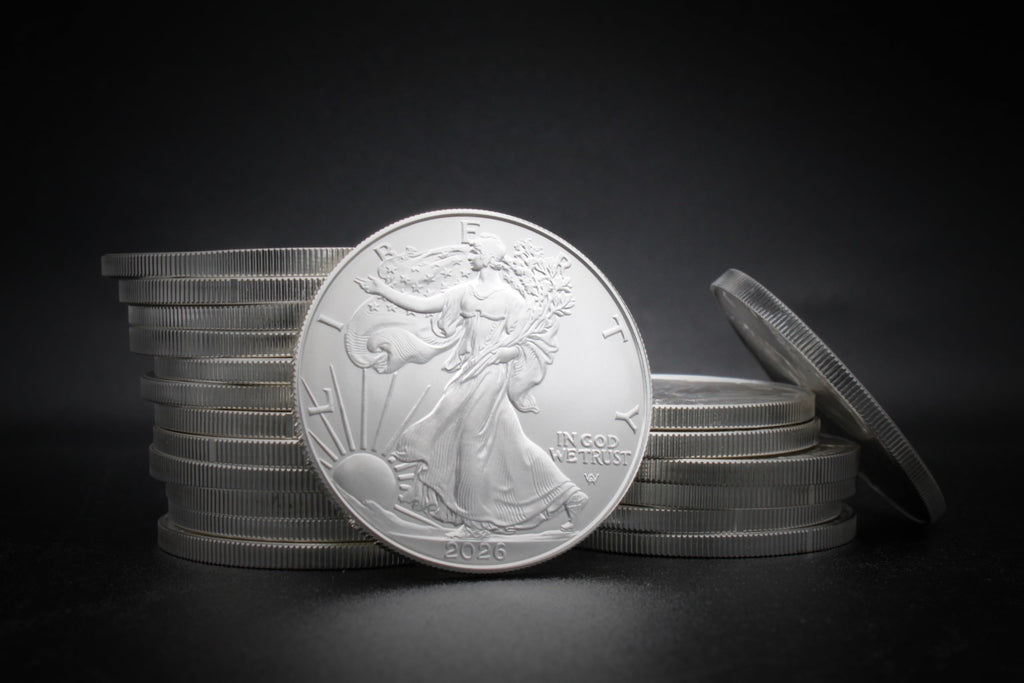1 oz American Silver Eagle Coin with LED Presentation Box L5047