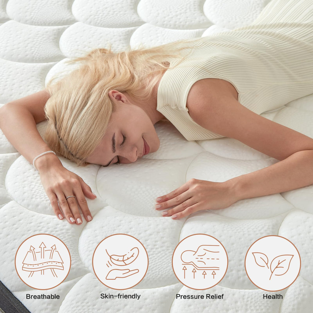 12 Inch Full Size Hybrid Mattress K456916