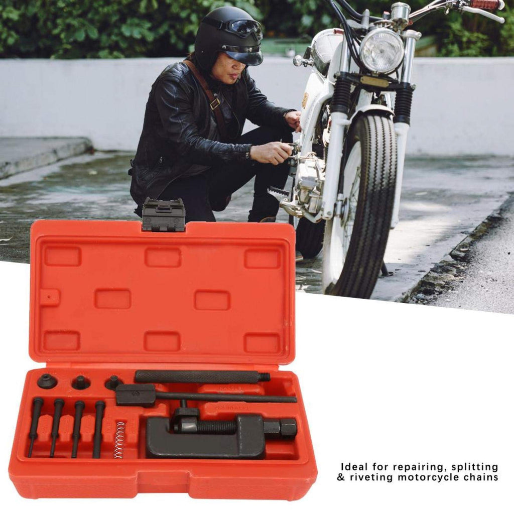 13 Pc Chain Breaker Tool Kit with Storage Case D1427