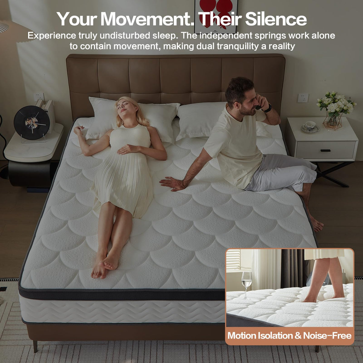 12 Inch Full Size Hybrid Mattress K456916