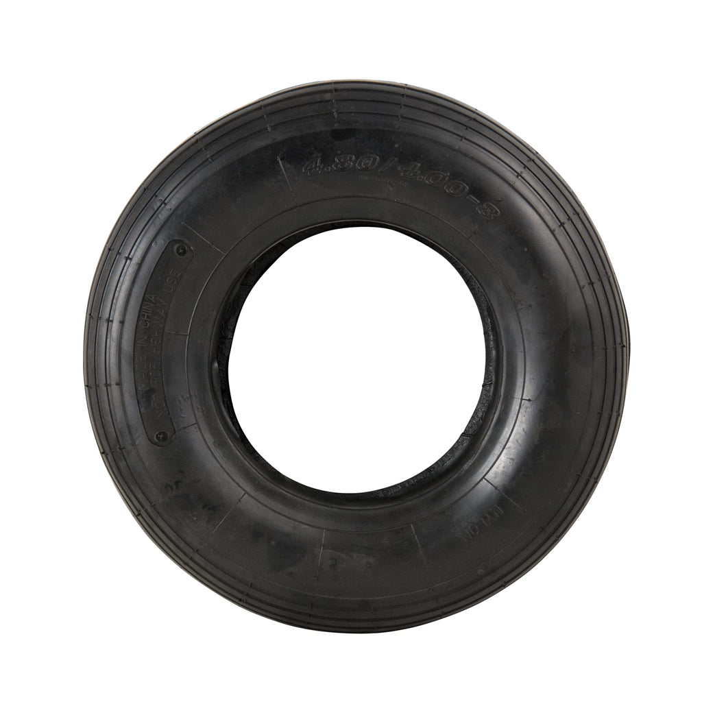 4.80/4.00-8" Ribbed Tread Pneumatic Tire and Inner Tube Set G11419