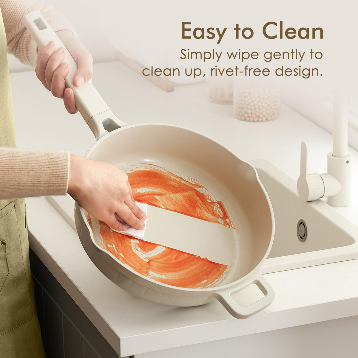 14 Pc Non Stick Ceramic Cookware Set K399734