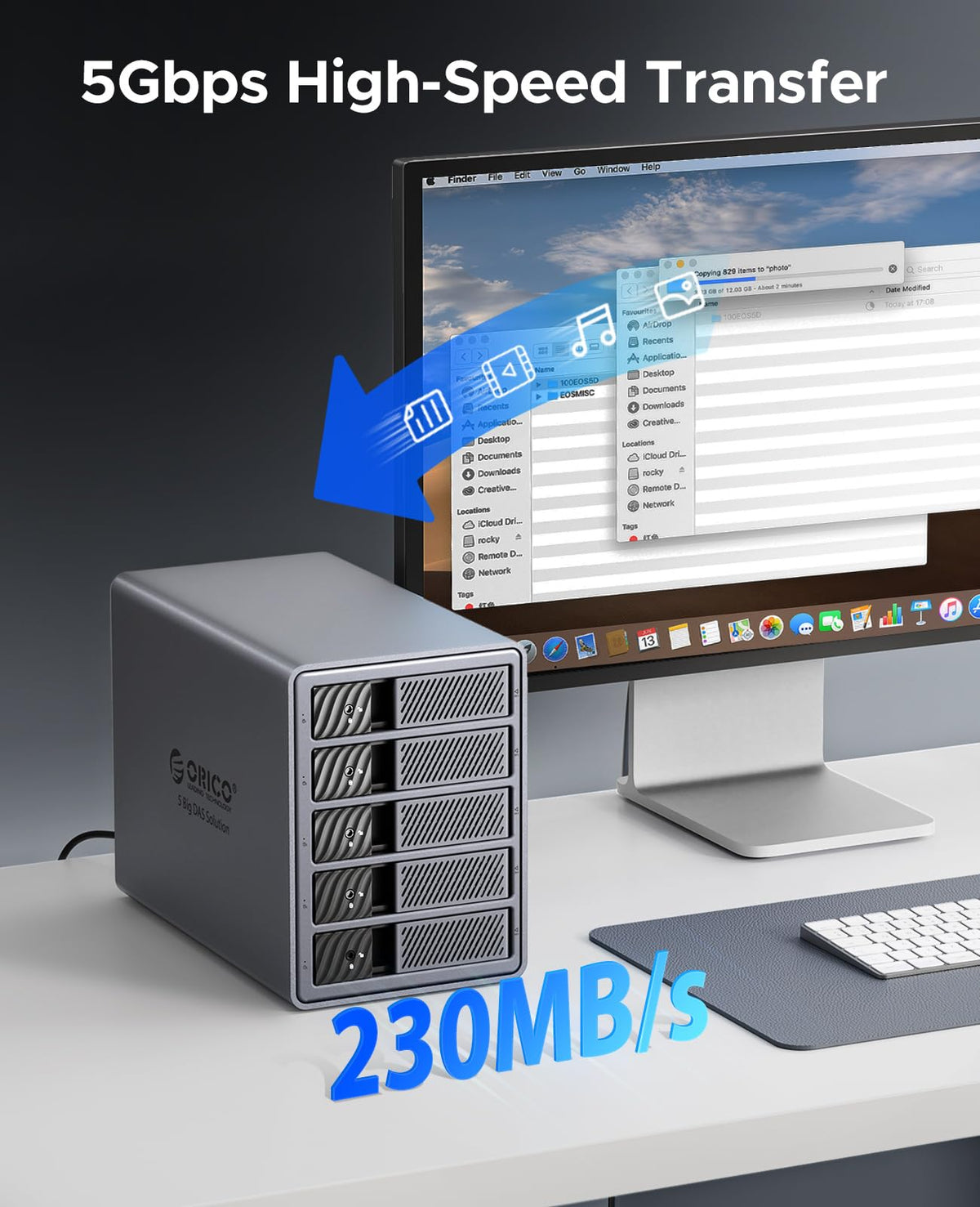 5 Bay HDD Enclosures H872