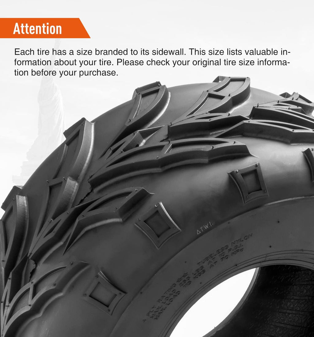 19x7-8 Tubeless ATV Tire U850220
