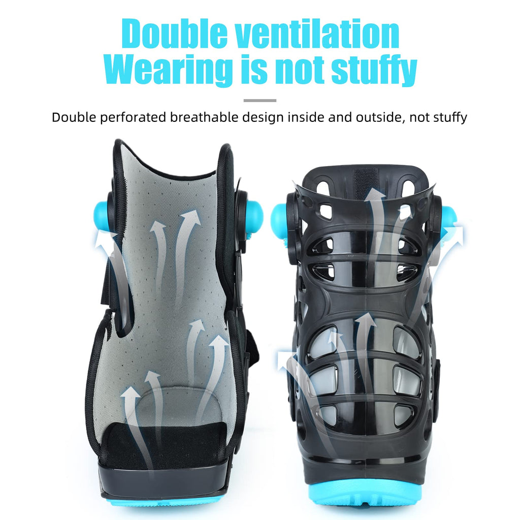 Black Medium Inflatable Walking Boot Y39549
