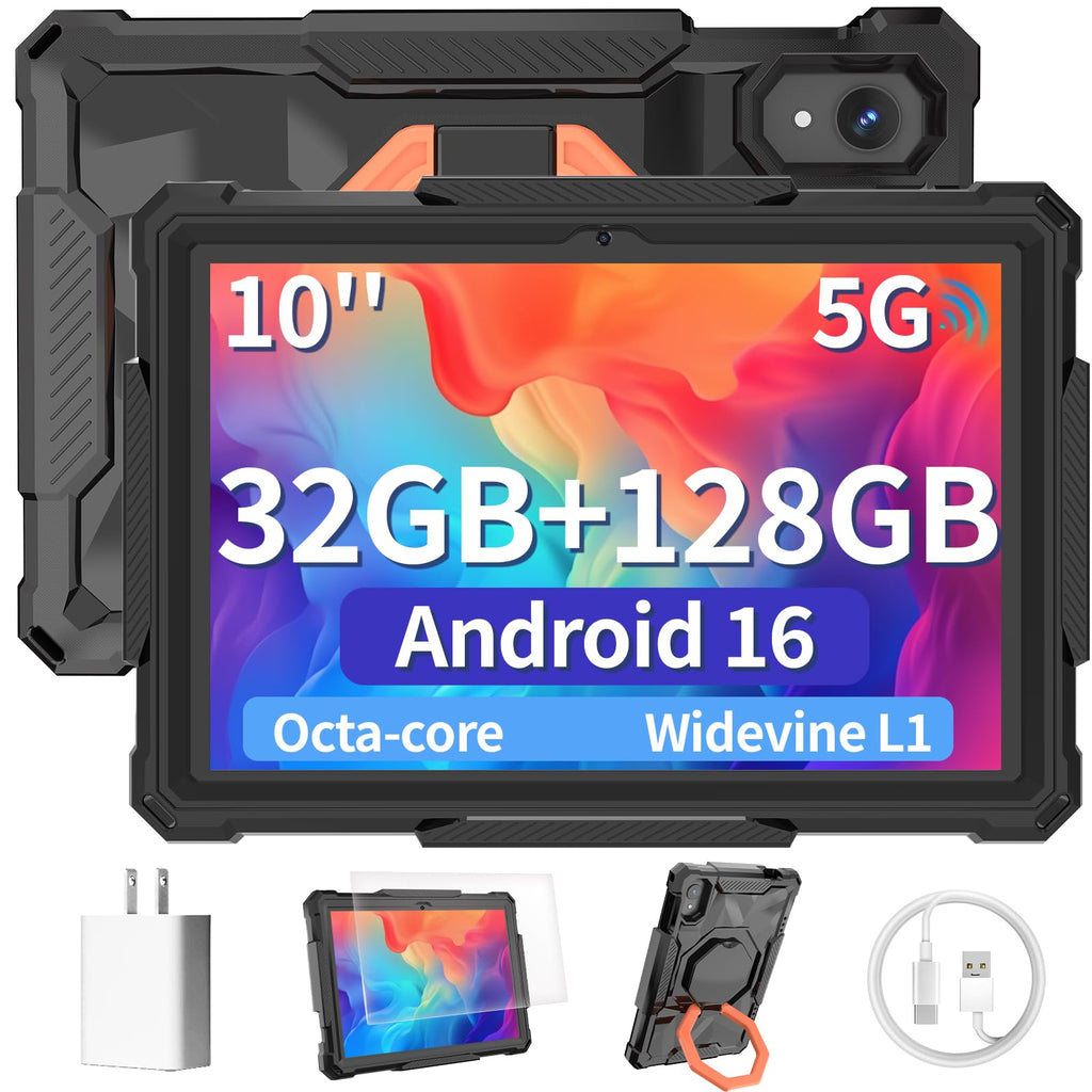 10 Inch Android 16 Tablet 32GB RAM 128GB ROM F13553