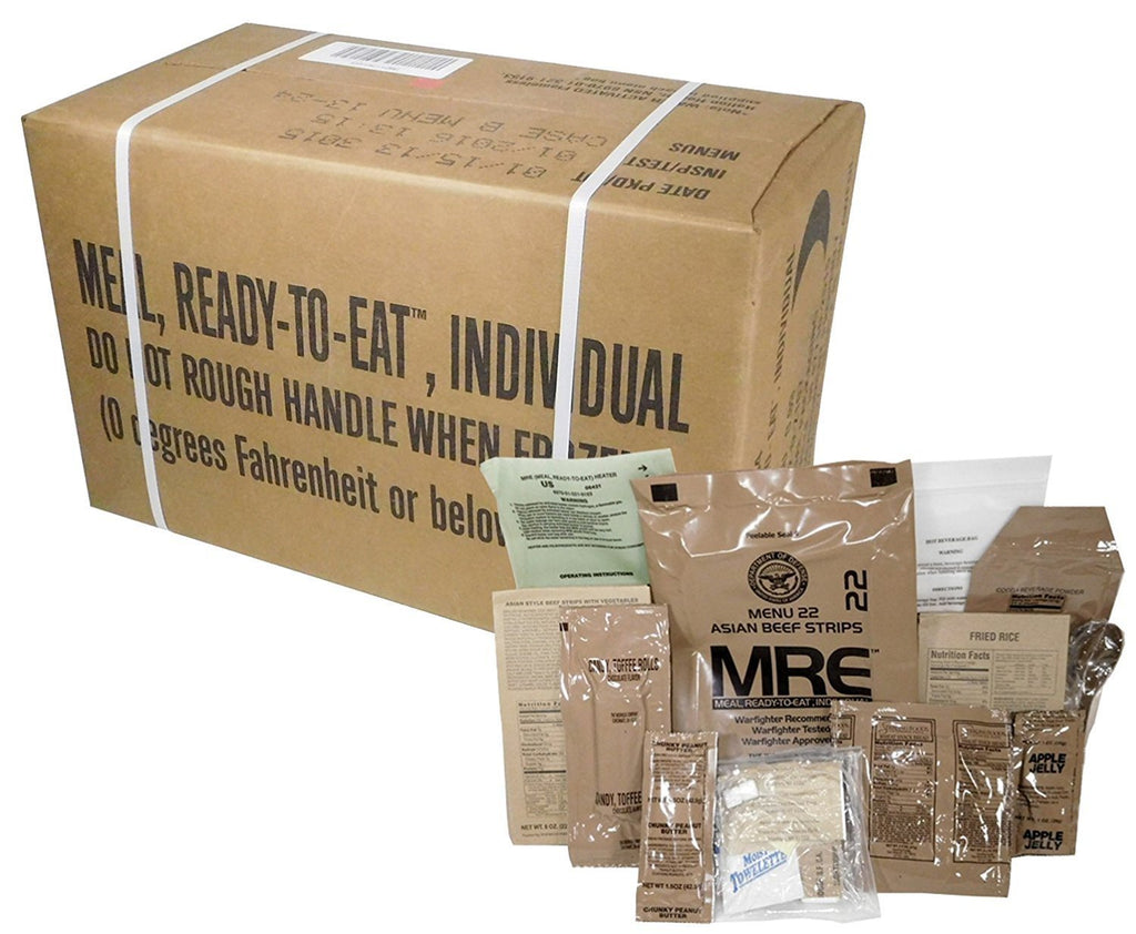 12 Meals Military Surplus Meal Ready to Eat Z648
