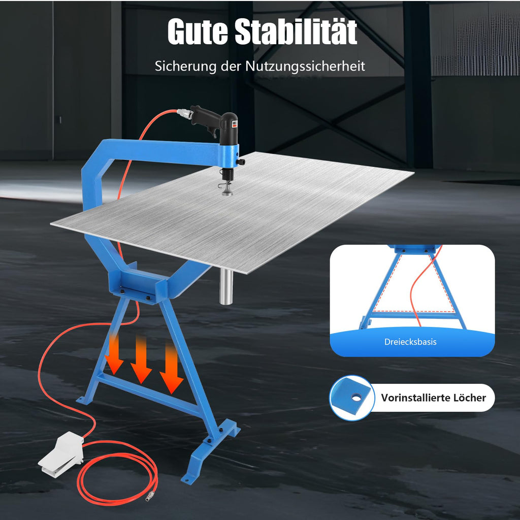 Pneumatic Planishing Hammer, 3 Anvils W392