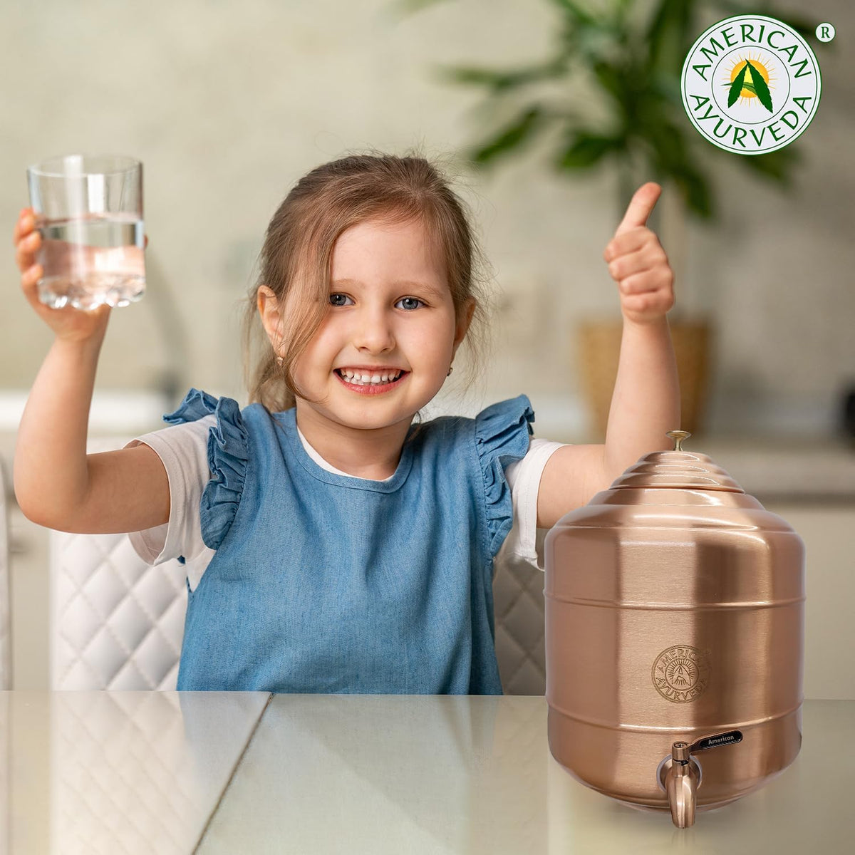Pure Copper Water Dispenser 1.32 Gal B546686