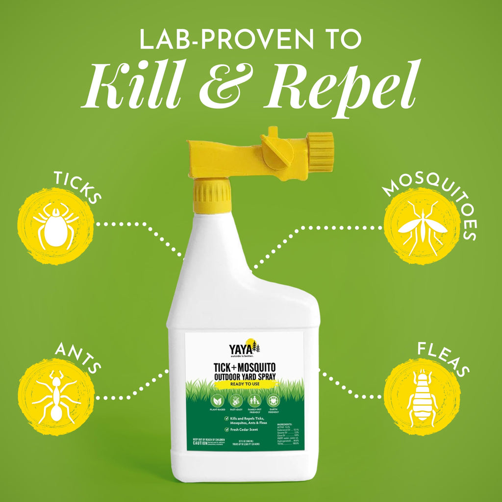 Tick + Mosquito Killer Yard Spray 32 oz C709