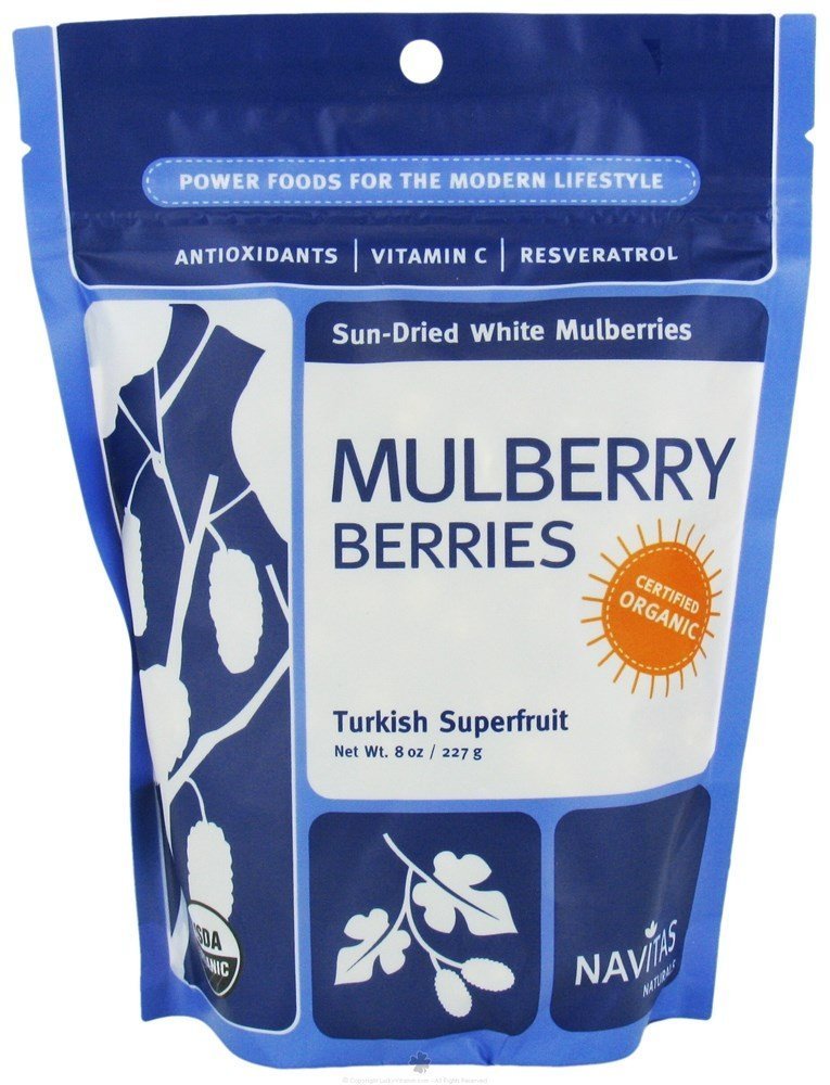 Organic Mulberries 8 oz 4-Pack I3386
