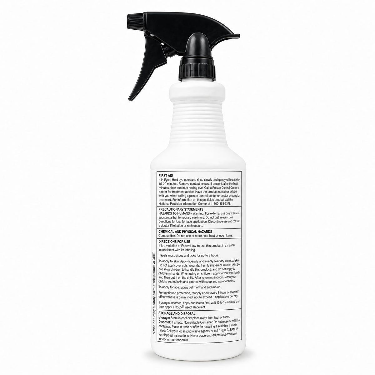 Insect Repellent Spray 8 Hour Protection 32oz Bottle J2424