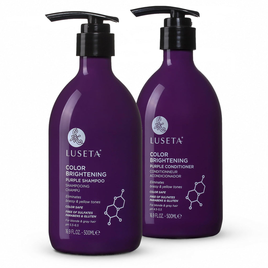 Purple Shampoo and Conditioner Set 16.9oz*2 Y64342