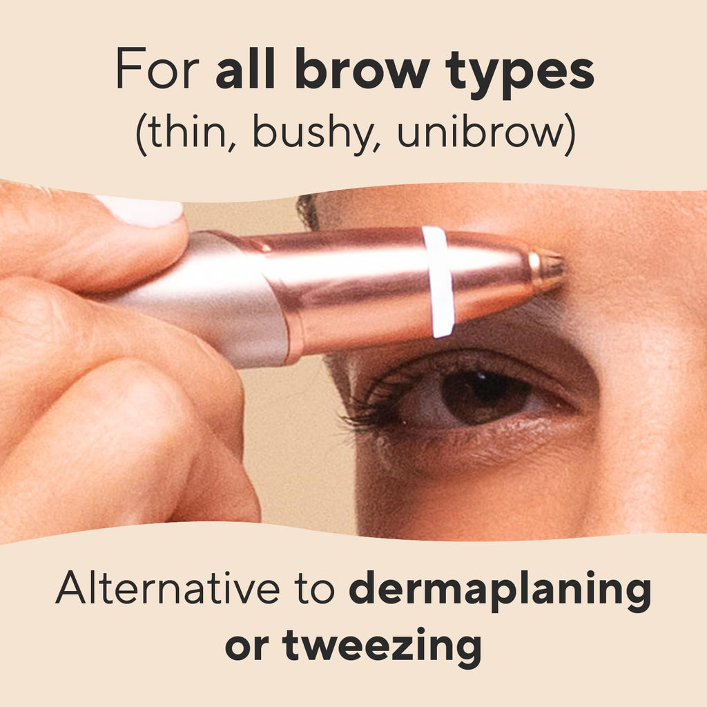 Electric Eyebrow Hair Remover with LED Light C7232