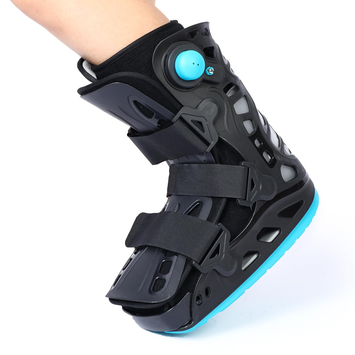 Black Medium Inflatable Walking Boot Y39549