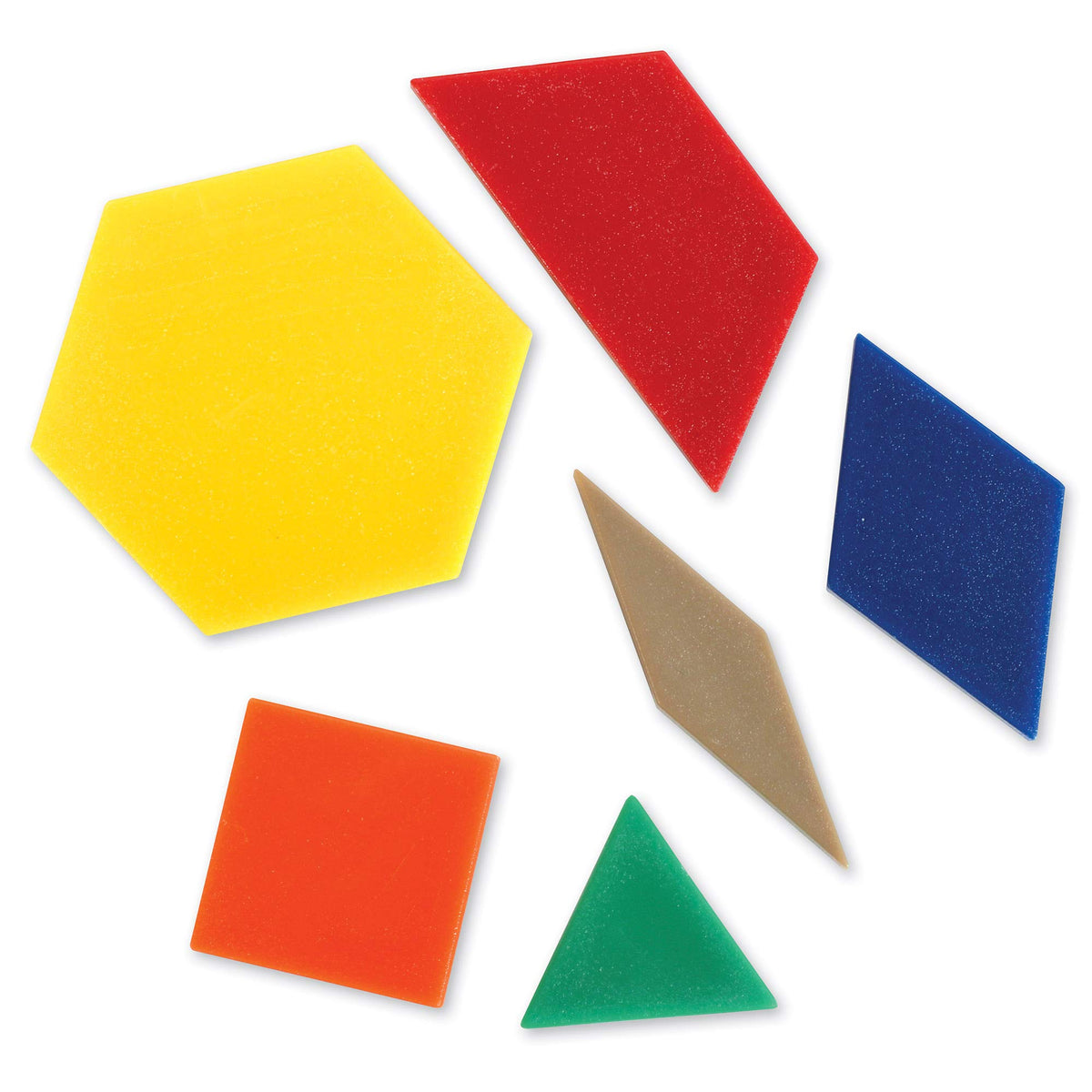 Plastic Pattern Blocks .5cm Y5416