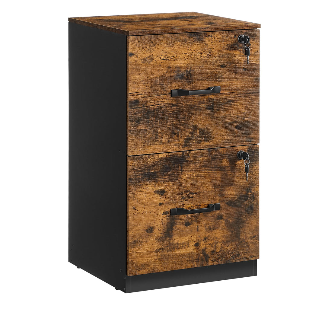 2 Drawer File Cabinet with Locks W1753