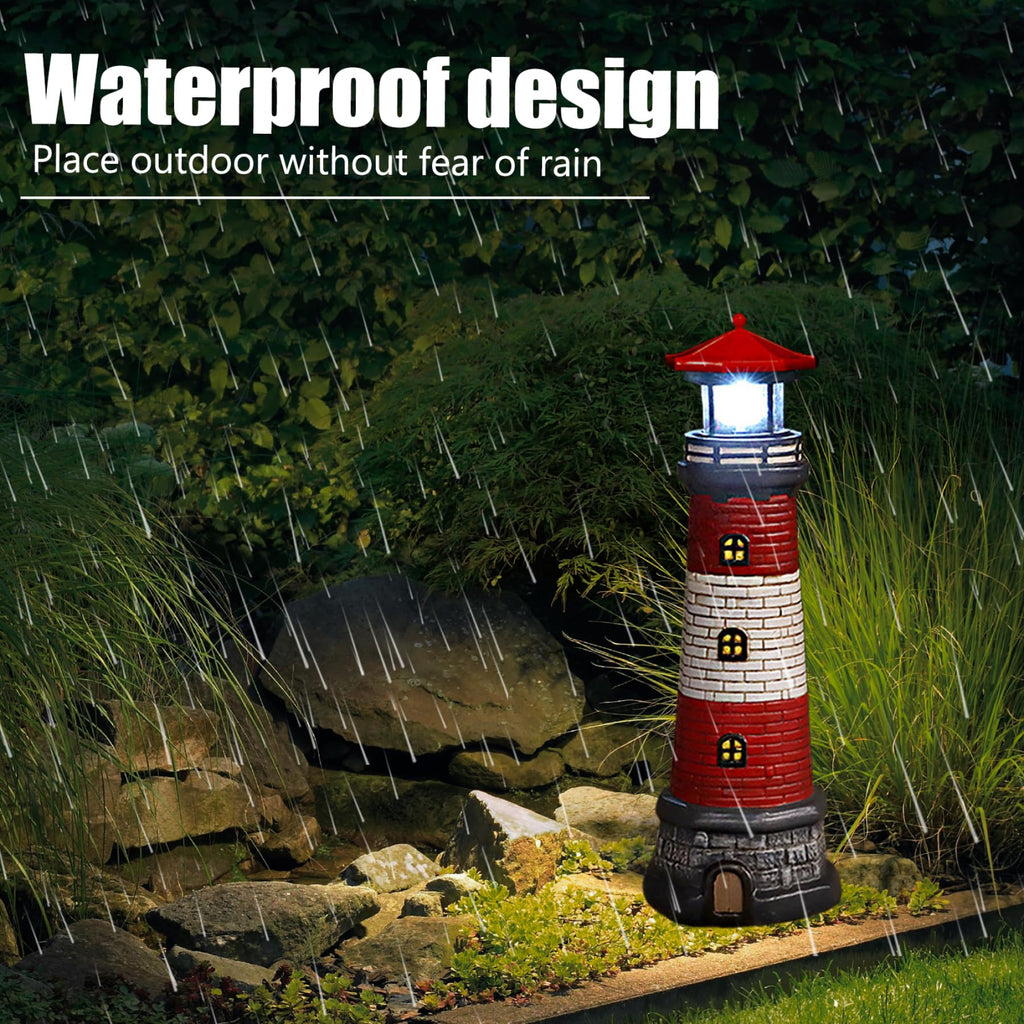 Waterproof Rotating LED Lighthouse Lamp Z61170
