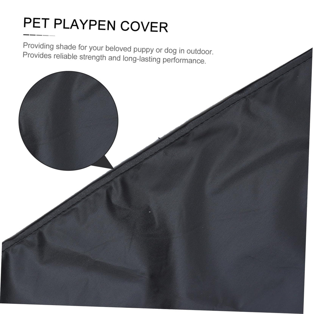 Waterproof Dog Playpen Roof Cover with Sun Shade 210D Oxford Cloth X907