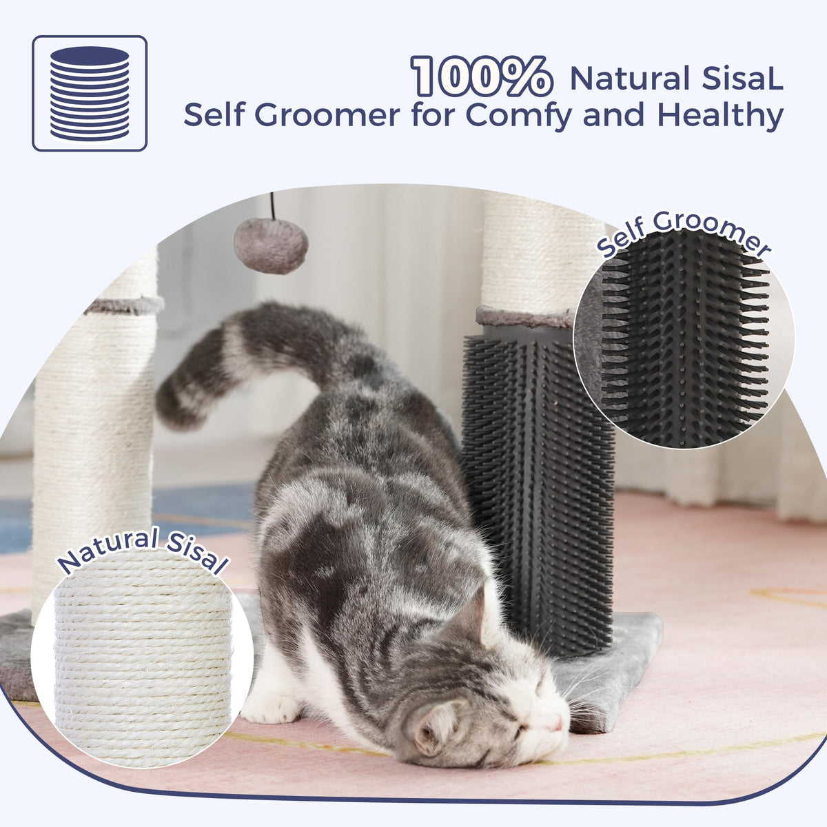Cat Tree Tower with Bed O3798