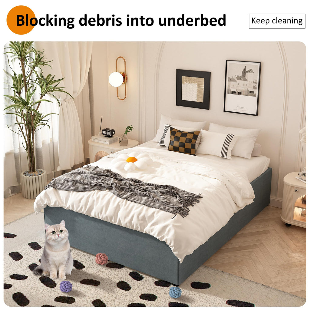 Queen Size 18 Inch Metal Bed Frame T9935