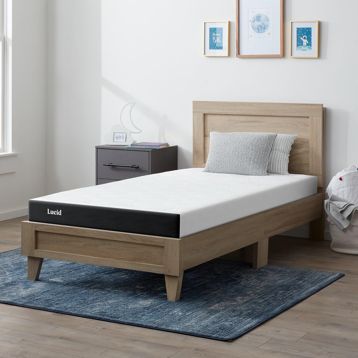 5" Firm Gel Memory Foam Mattress Twin Size X91091