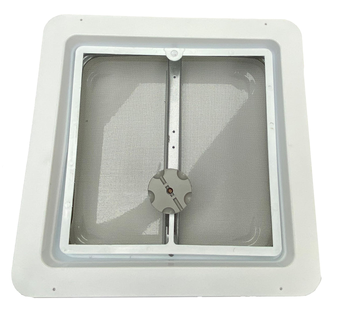 RV Roof Vent with White Metal Lid P868392