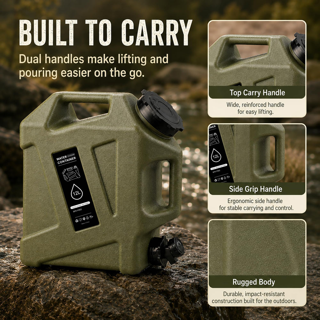 3.2 Gallon BPA Free Water Jug with Spigot B70594