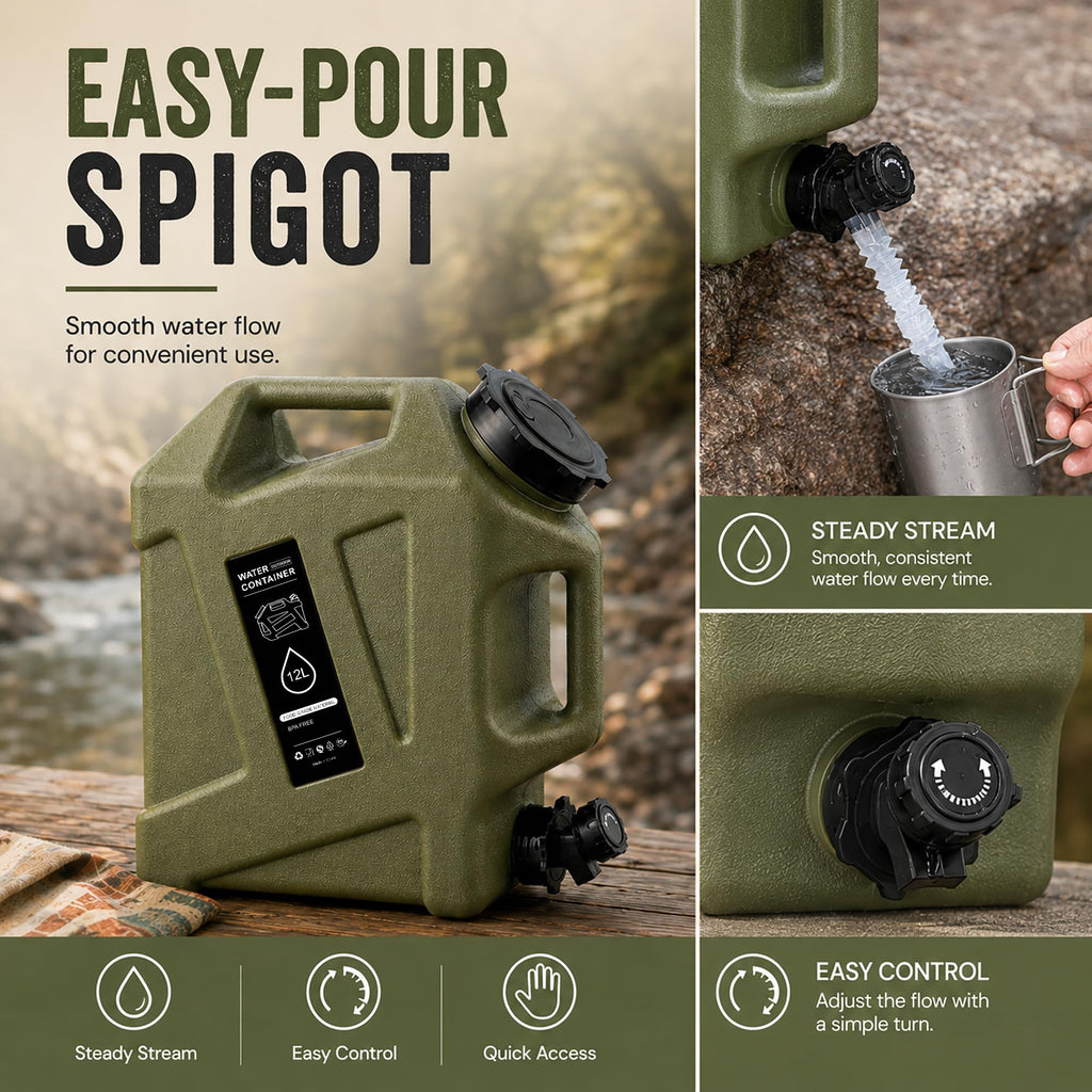 3.2 Gallon BPA Free Water Jug with Spigot B70594