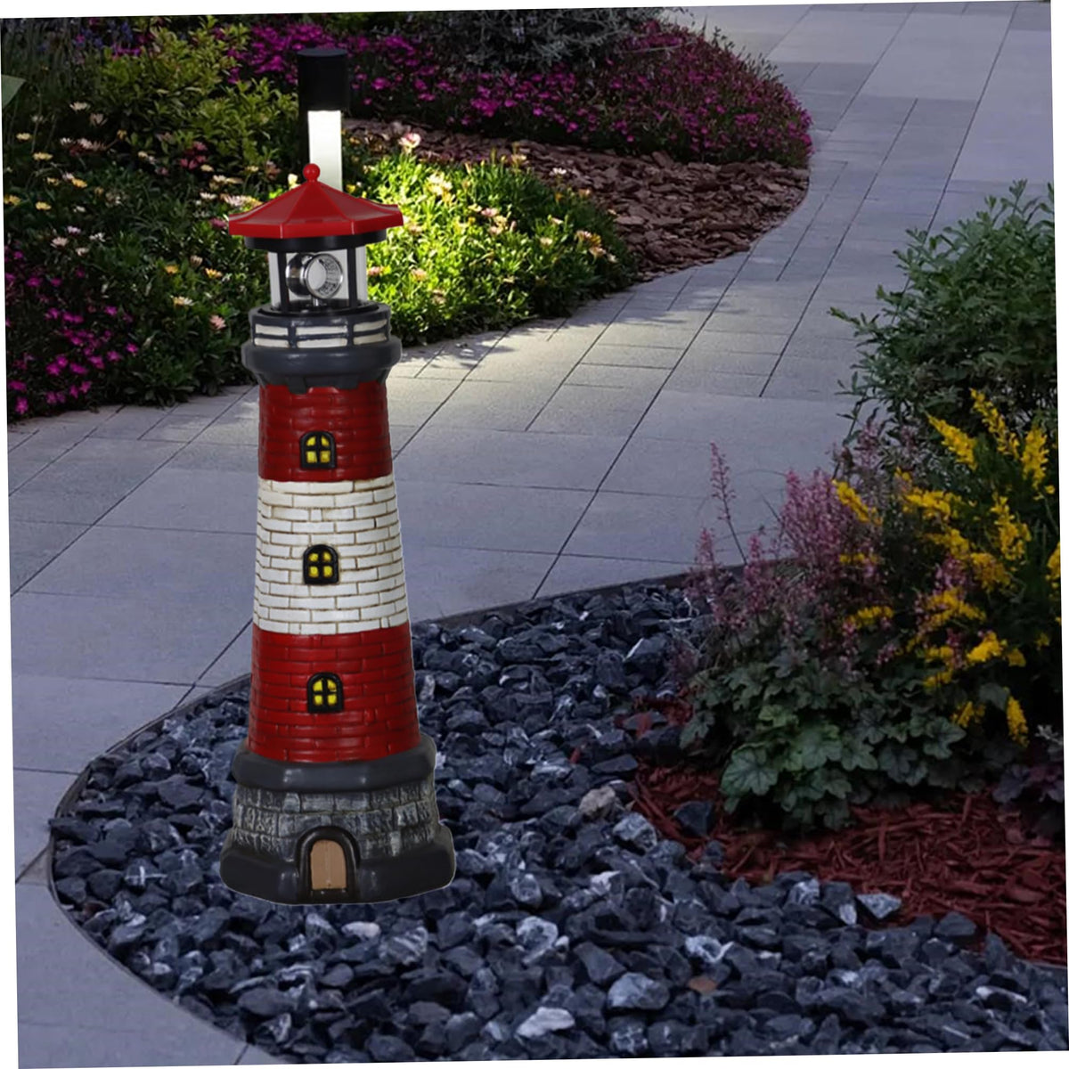 Waterproof Rotating LED Lighthouse Lamp Z61170