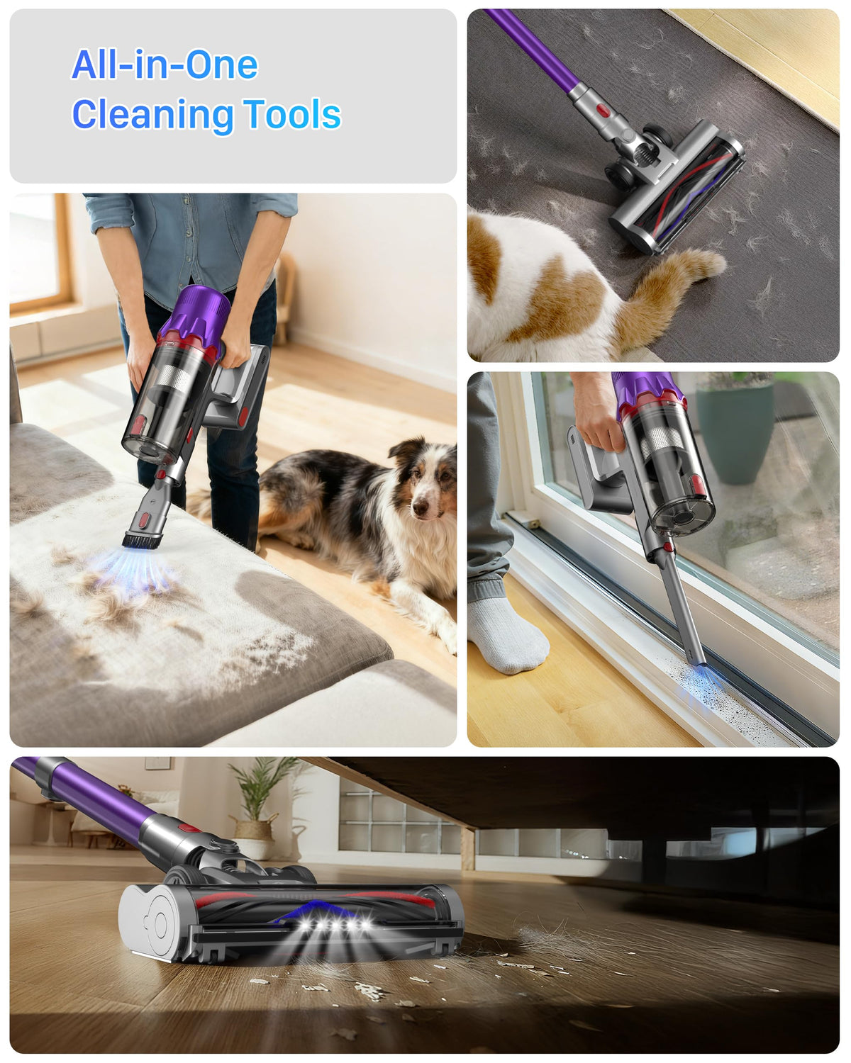 Cordless Stick Vacuum with HEPA Filter O63290
