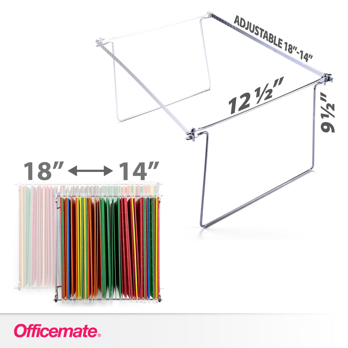 Letter Size Hanging File Frame 2-Pack S16673