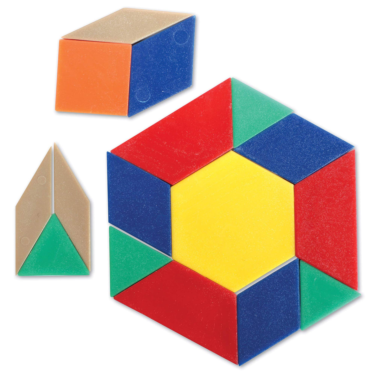 Plastic Pattern Blocks .5cm Y5416