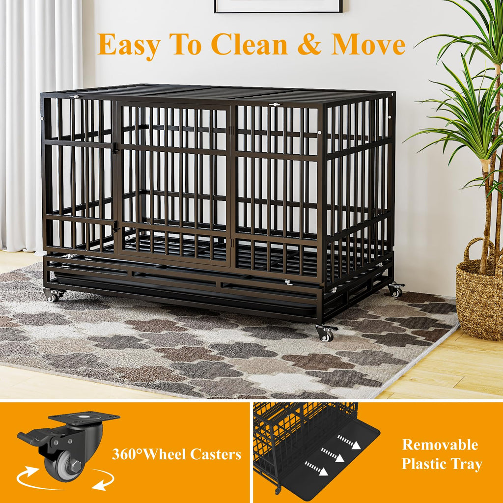48 Inch Heavy Duty Dog Crates U802