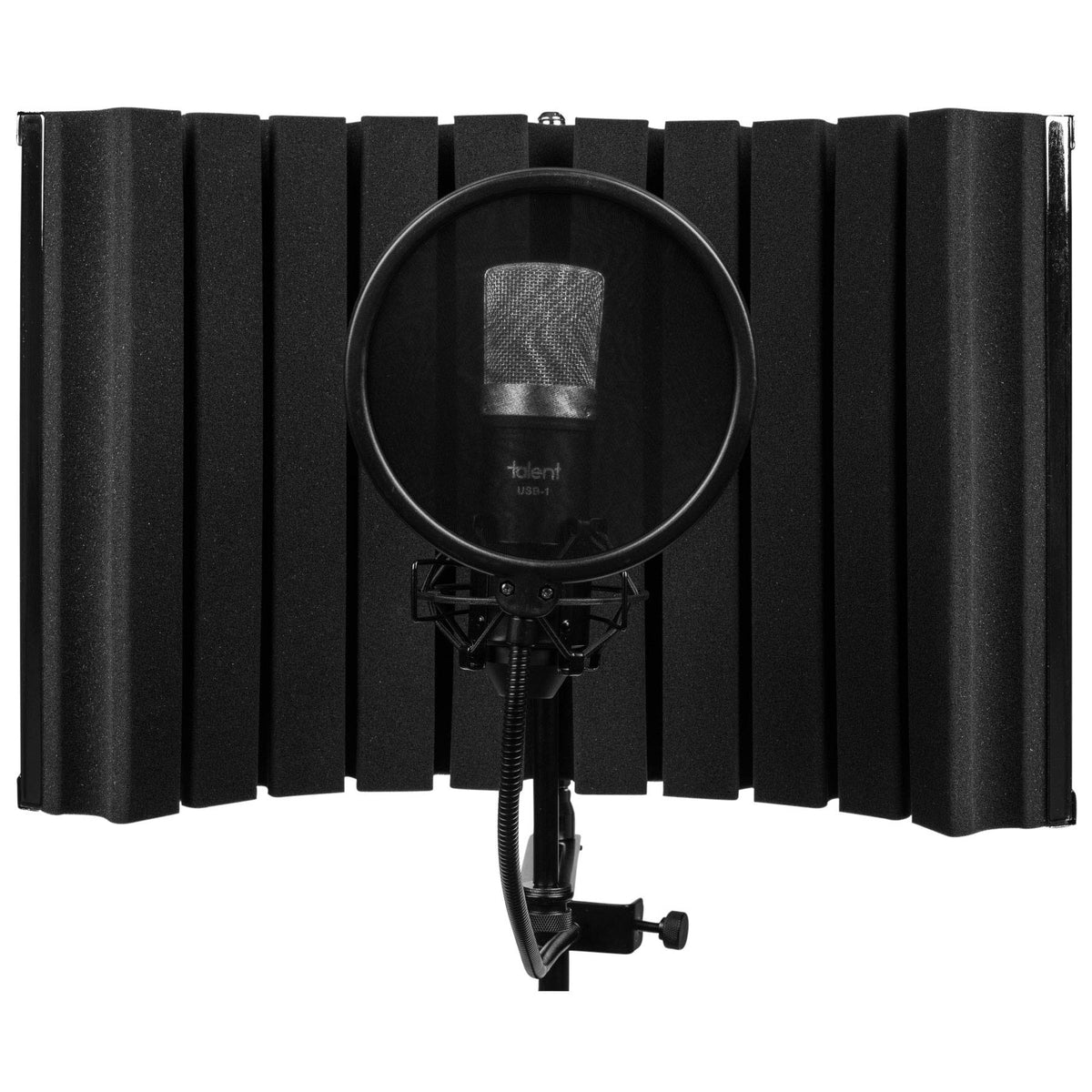 USB Condenser Microphone with Shock Mount and Pop Filter B167