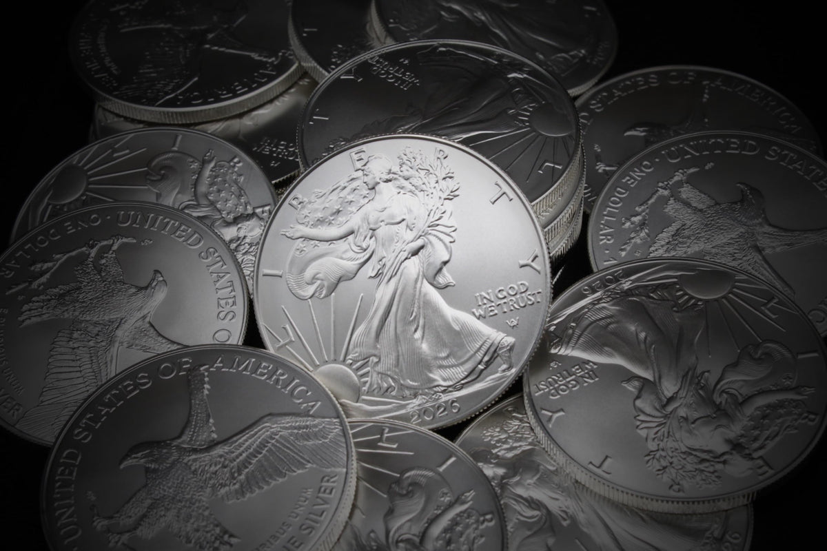 1 oz American Silver Eagle Coin with LED Presentation Box L5047