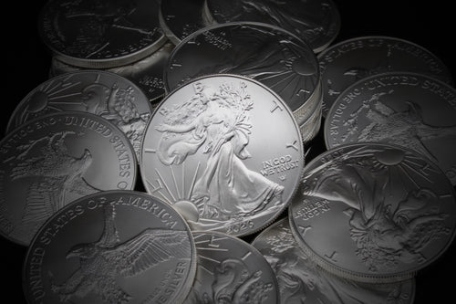1 oz American Silver Eagle Coin with LED Presentation Box L5047