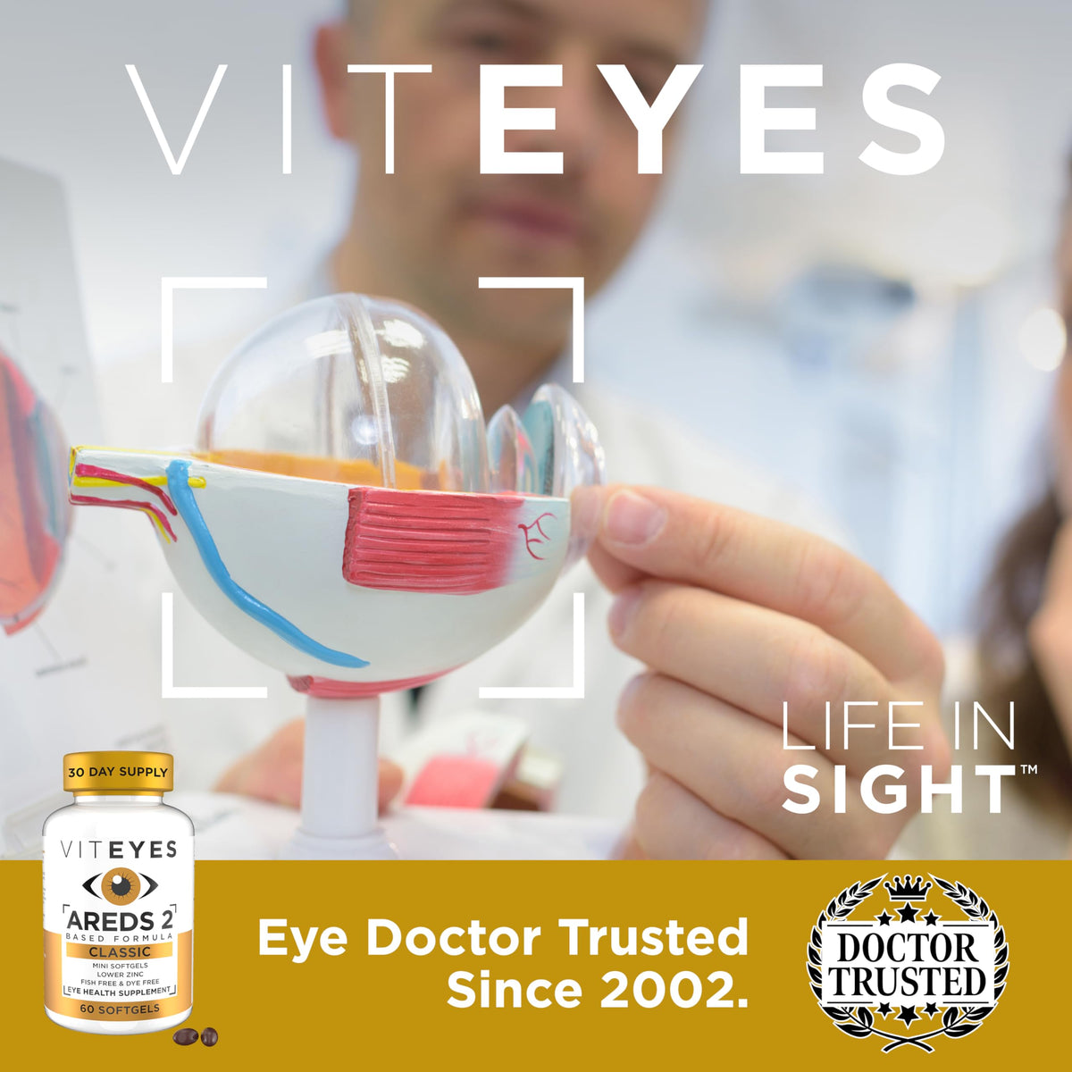 60 Softgels Eye Health Vitamins T5941