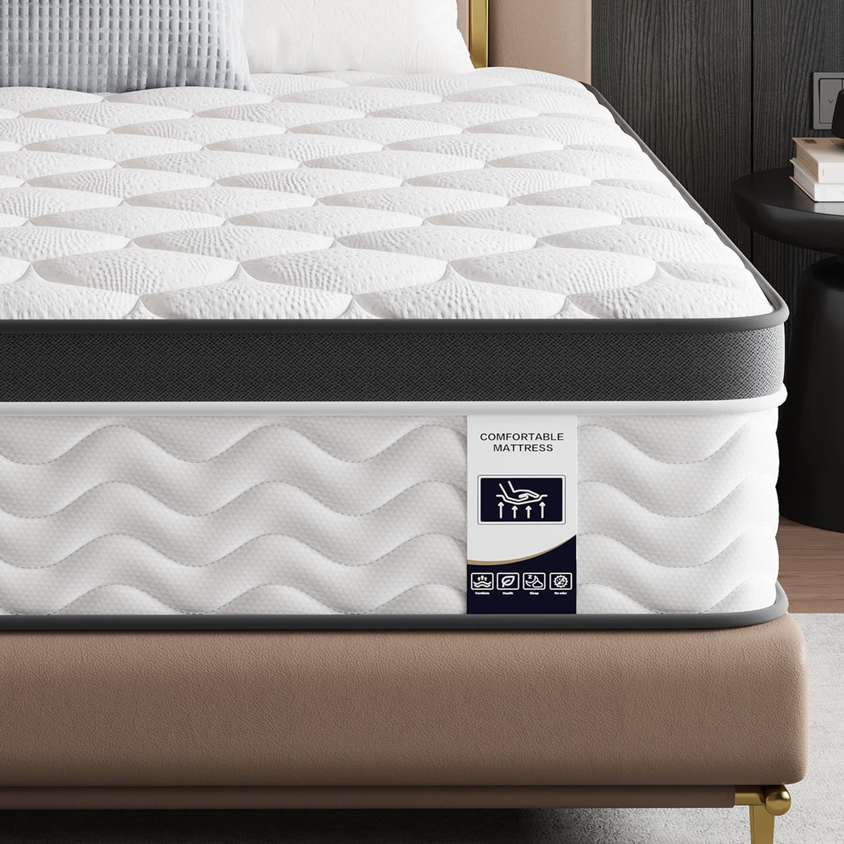 12 Inch Full Size Hybrid Mattress K456916