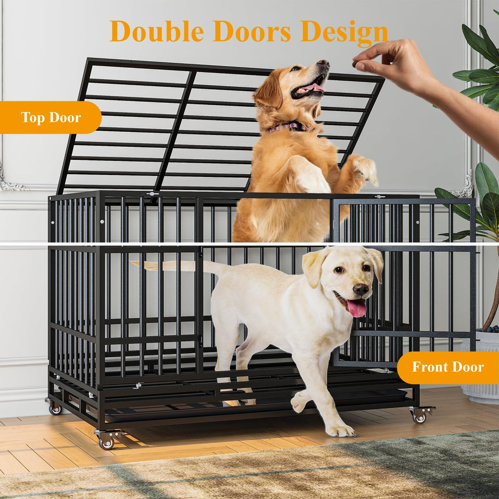 48 Inch Heavy Duty Dog Crates U802