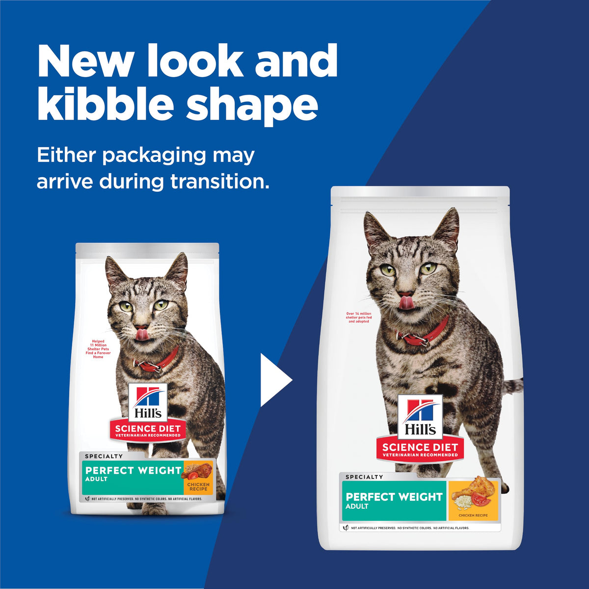 Adult Perfect Weight Dry Cat Food M645