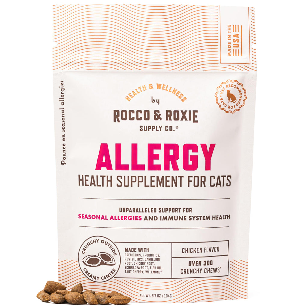 Cat Allergy Relief Chews with Probiotics & Fish Oil Y9452