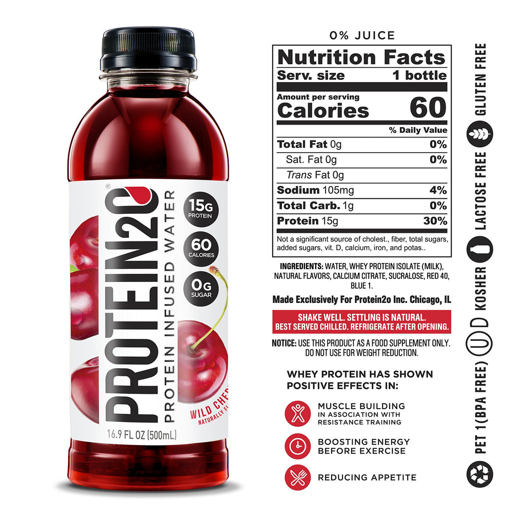 Whey Protein Isolate Infused Water 12 Pack Y229841