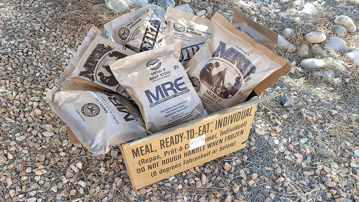 12 Meals Military Surplus Meal Ready to Eat Z648